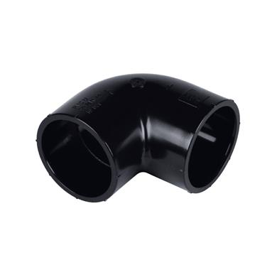 Winkel 90° PVC grau Klebe PN16